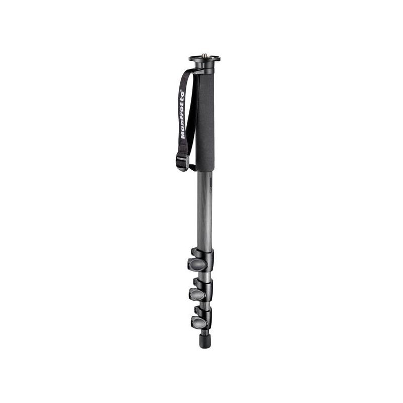 Manfrotto Monopie 694CX de fibra de carbono, 3 secciones