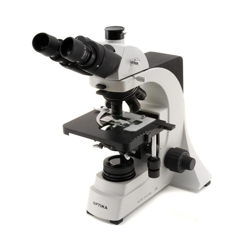 Optika Microscopio trinocular B-500Tsp, objetivos semi-Plan, 4-100x