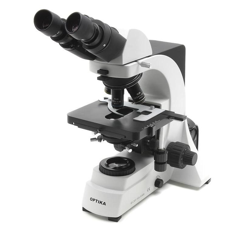 Optika Microscopio binocular B-600Bi, objetivos Plan acromáticos IOS, 40-1000x