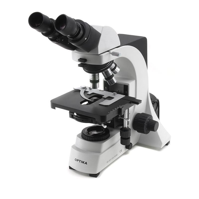 Optika Microscopio binocular B-600Bph, objetivos Plan acromáticos para contraste de fase, 100-1000x