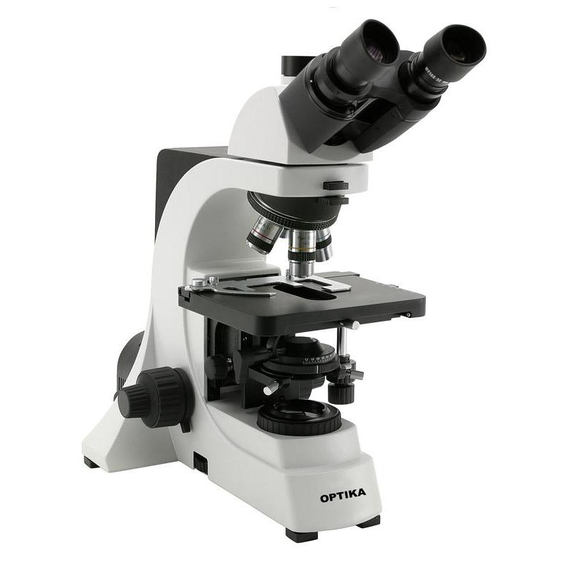 Optika Microscopio trinocular B-600T, objetivos Plan acromáticos, 40-1000x