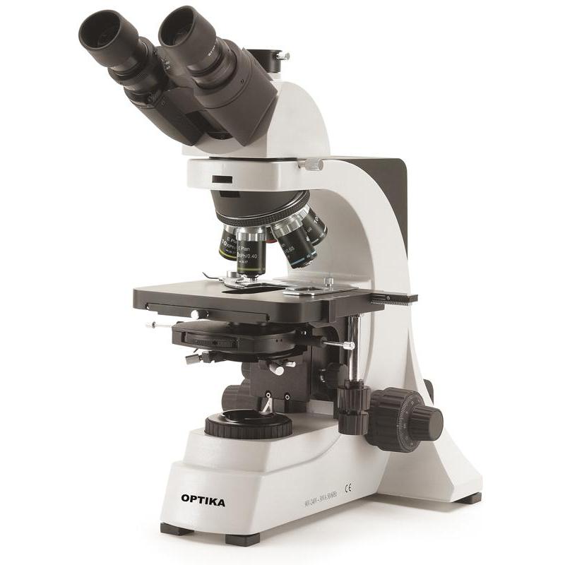 Optika Microscopio binocular B-600Tiph, objetivos Plan acromáticos IOS para contraste de fase, 100-1000x