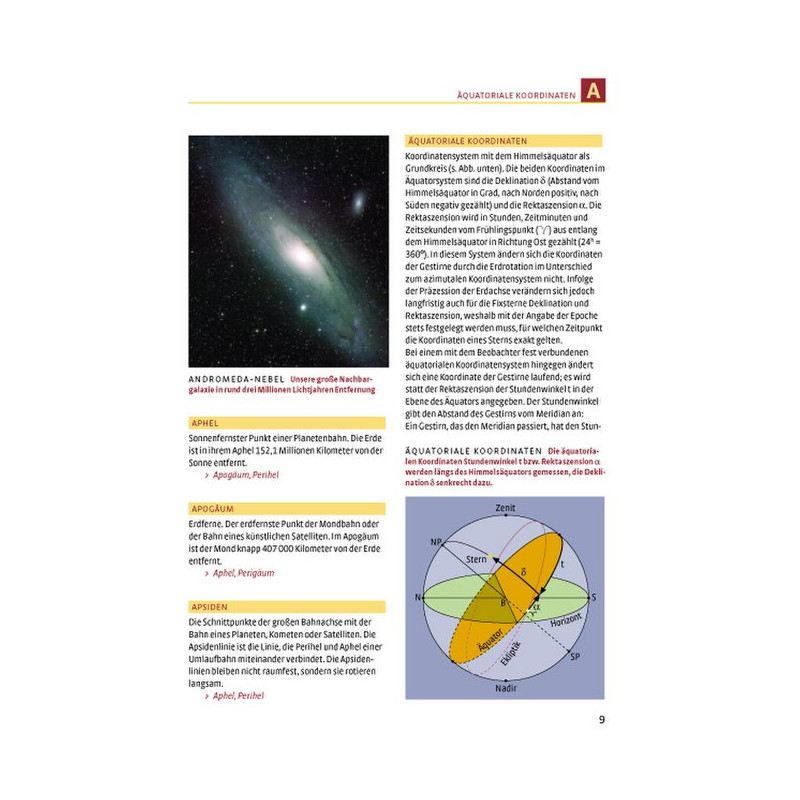 Kosmos Verlag Libro Diccionario de la Astronomía