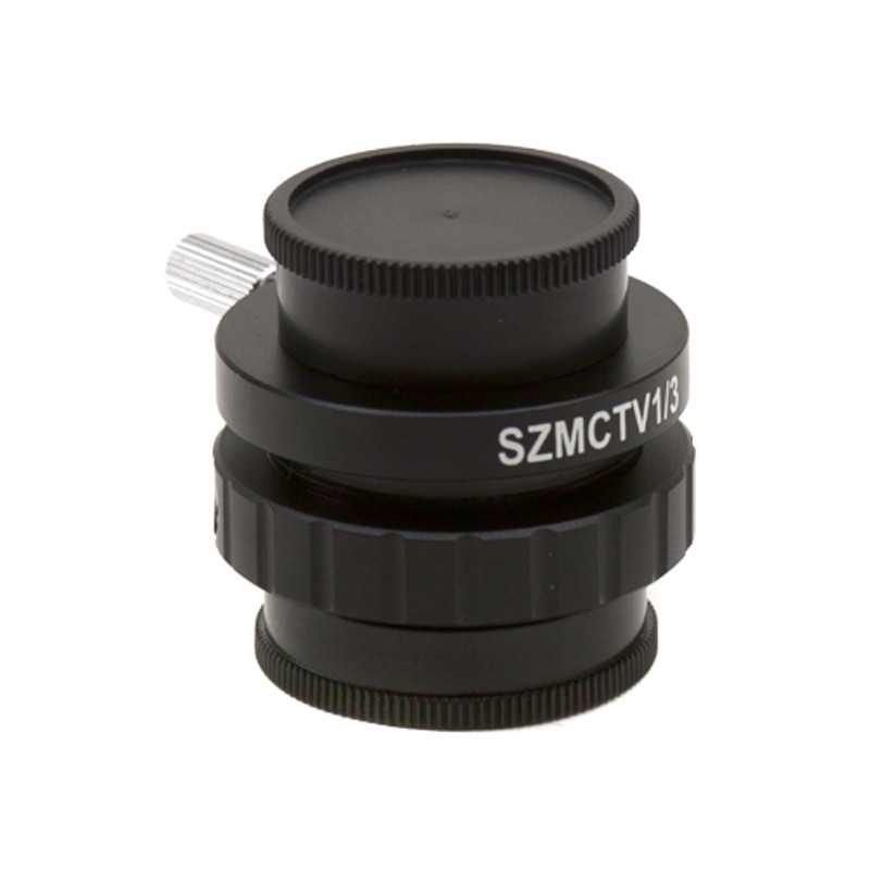Optika Adaptador para cámaras ST-090, c-mount, 1/3", 0,35X, focusable, (SZM, SZP, SZO)