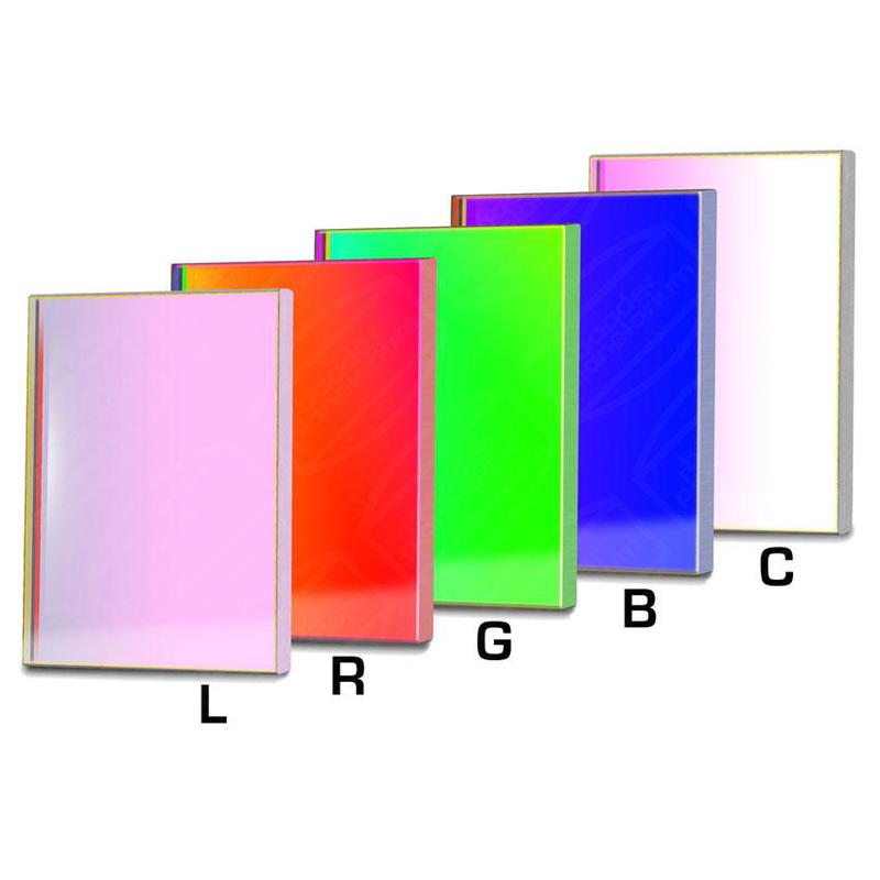Baader Set de filtros LRGBC-H-Alfa 7nm 65x65mm