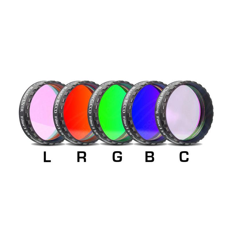 Baader Set de filtros LRGBC-H-Alfa 7nm 1,25", OIII y SII