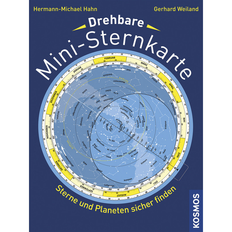 Kosmos Verlag Mapa estelar Drehbare Mini-Sternkarte