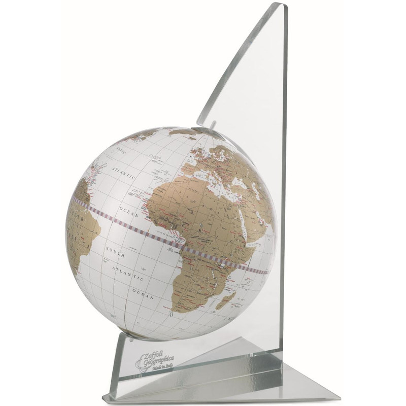 Zoffoli living Globo terráqueo Vela White/ Gold 22cm