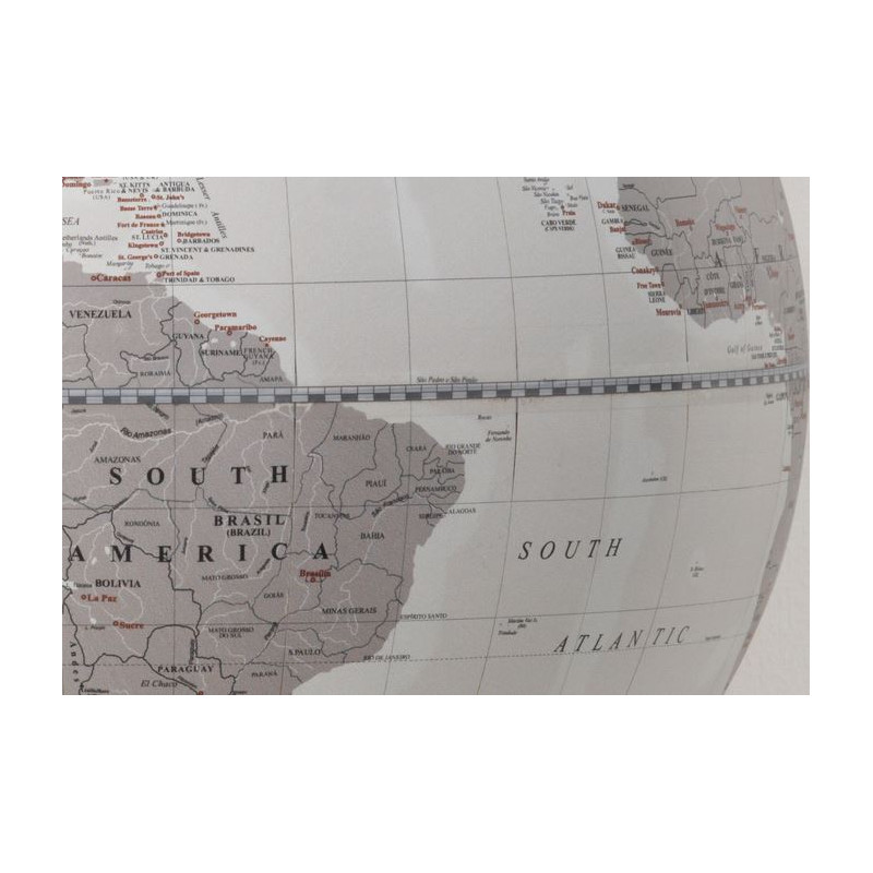 Zoffoli living Globo terráqueo de pie Vasco da Gama All White 40cm