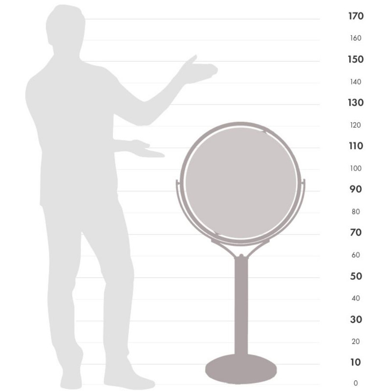 Zoffoli living Globo terráqueo de pie Magellano Celeste 50cm