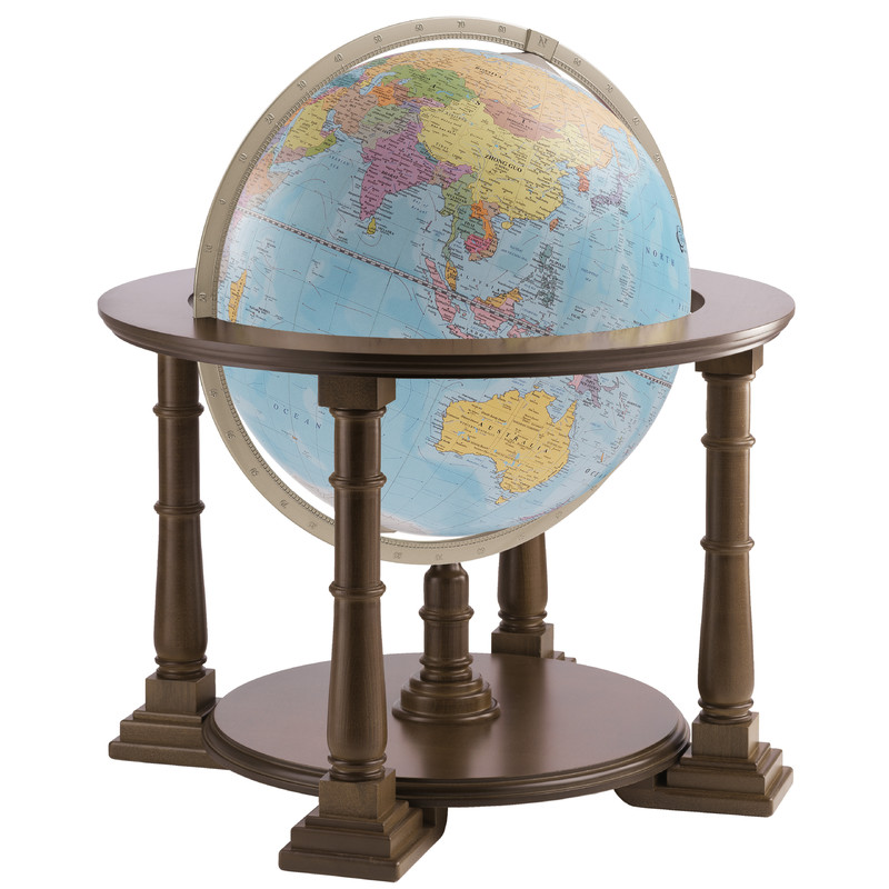 Zoffoli living Globo terráqueo de pie Mercatore Celeste 60cm