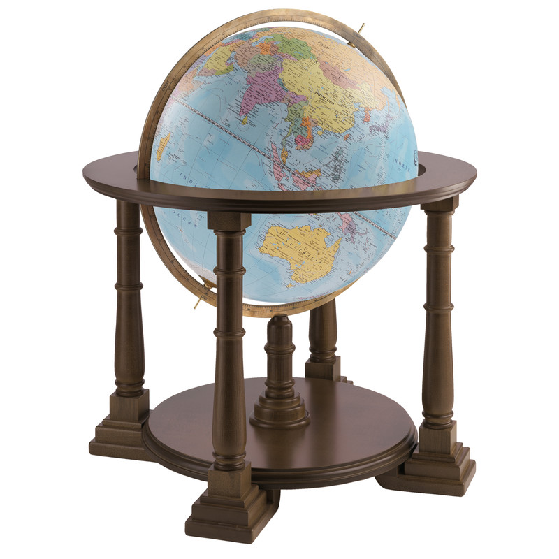 Zoffoli living Globo terráqueo de pie Mercatore Celeste 50cm
