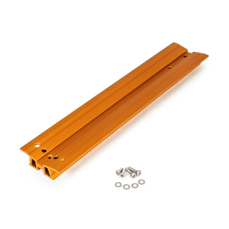 Baader Pletina para monturas con cola de milano V(EQ) para Celestron de 8" SC / HD, color naranja anodizado