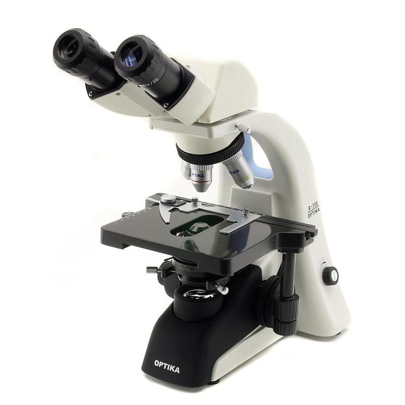Optika Microscopio B-352A, objetivos acromáticos