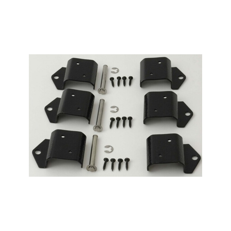 Berlebach Abrazadera para montaje de repisa (set de 3 uds.)