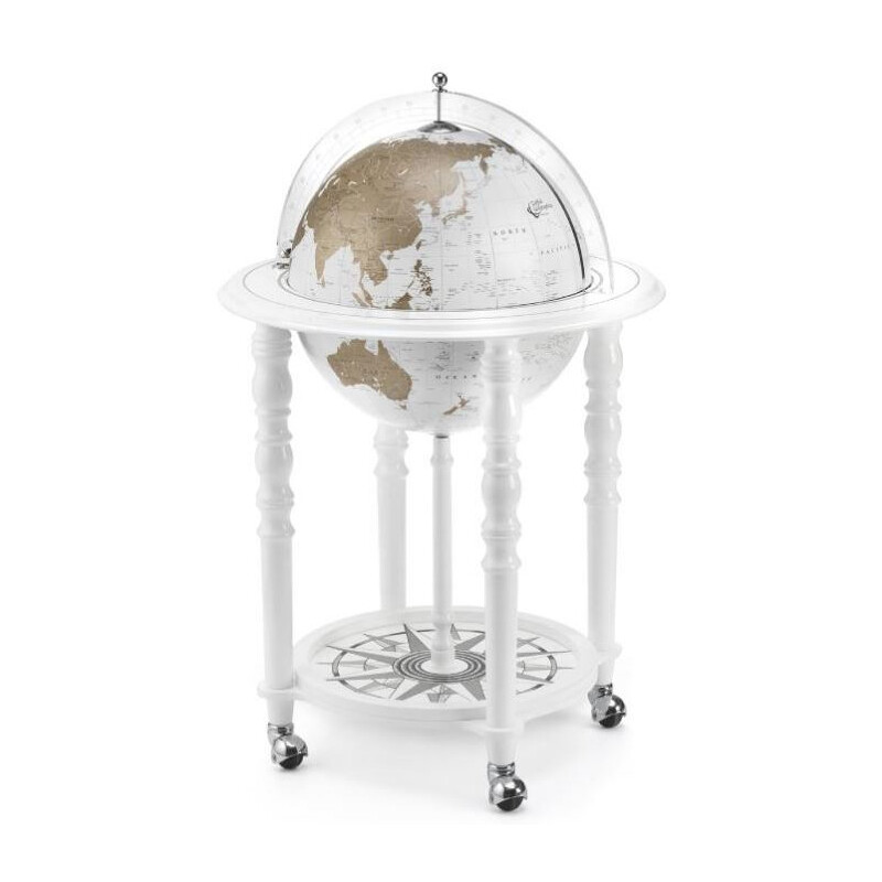 Zoffoli living Globo minibar Elegance White 40cm