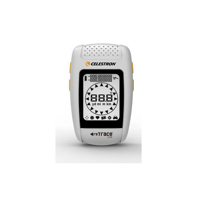 Celestron GPS reTrace Lite tracker con brújula digital incluida, blanco