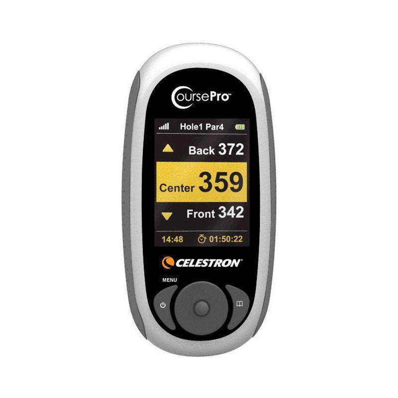 Celestron Telémetro GPS CoursePro Golf Navi con brújula, gris
