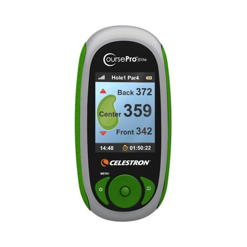 Celestron Telémetro GPS CoursePro Elite Golf Navi, verde
