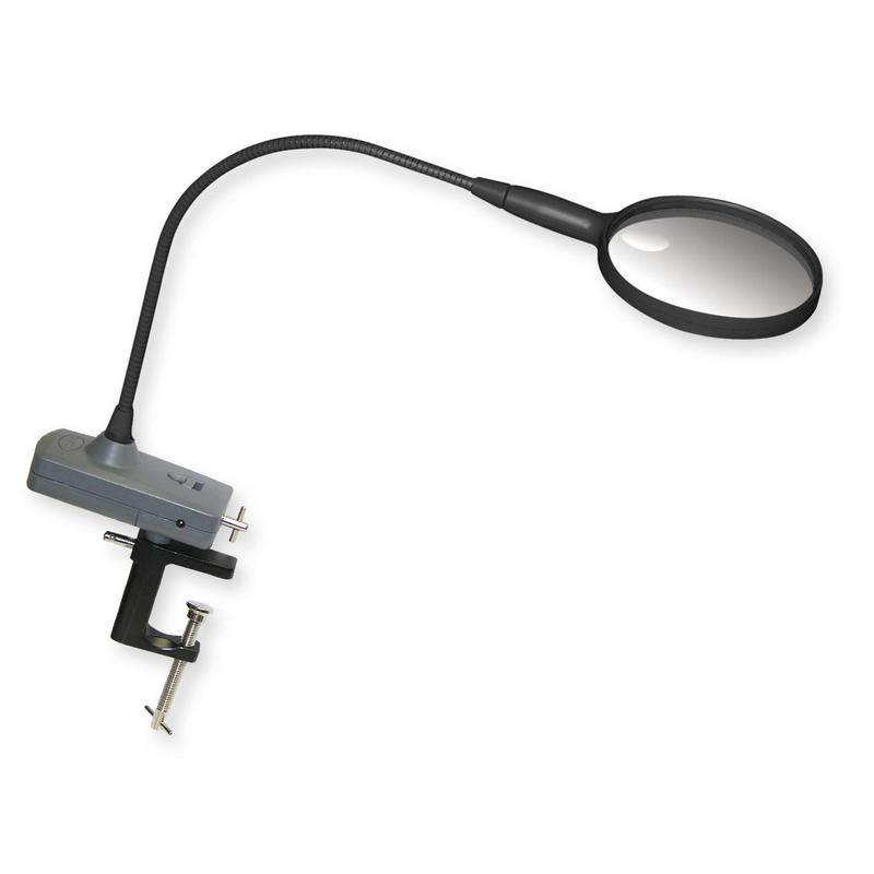 Carson Lupa MagniFlex LED 2x con cuello de cisne