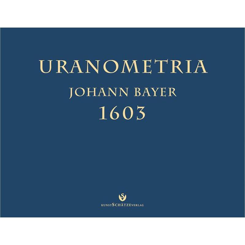 KunstSchätzeVerlag Uranometria von Johann Bayer con libro (en alemán)