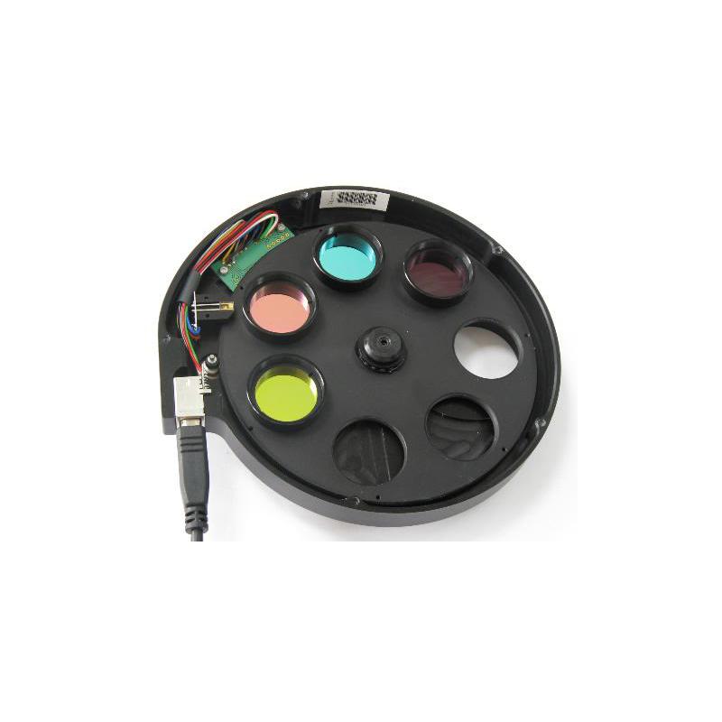 i-Nova Rueda de filtros motorizada 1,25" con juego de filtros LRGB y adaptador C-Mount