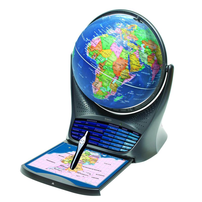 Oregon Scientific Globo terráqueo infantil SmartGlobe 3, SG 18