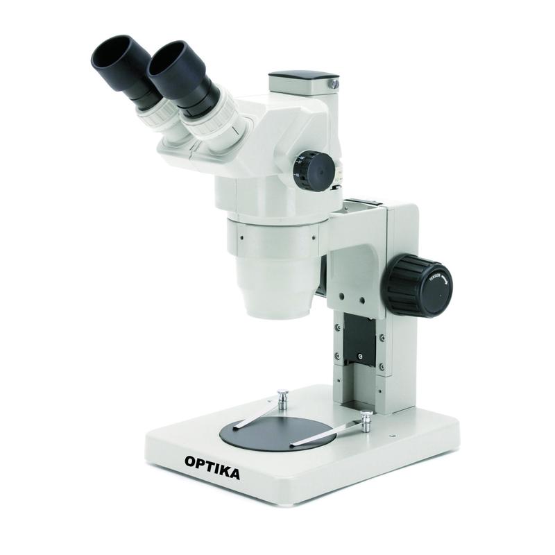 Optika   Microscopio estéreo de zoom trinocular SZR-2, base sencilla