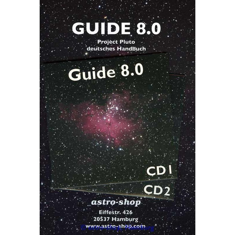 Astro-Shop Hamburg Software Guide CD-Rom Version 8.0 mit deutschem Handbuch