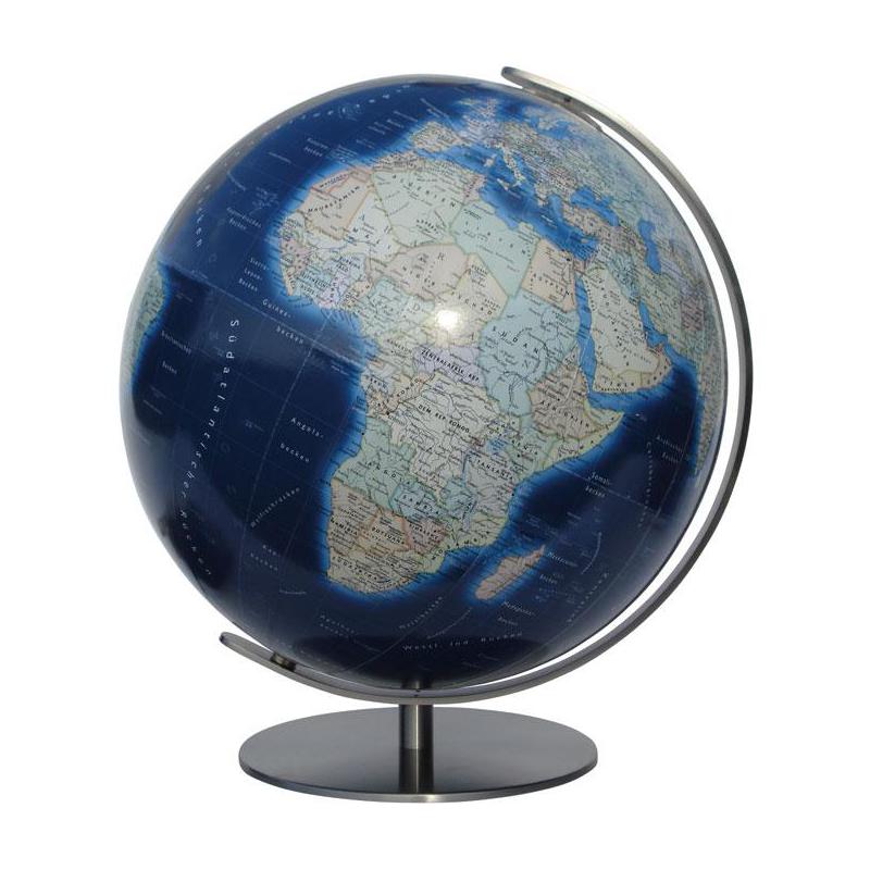 Columbus Globo terráqueo Duo Azzurro Edelstahl 40cm