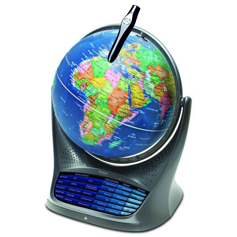 Oregon Scientific Globo terráqueo infantil SmartGlobe N' Learn SG 01-18G