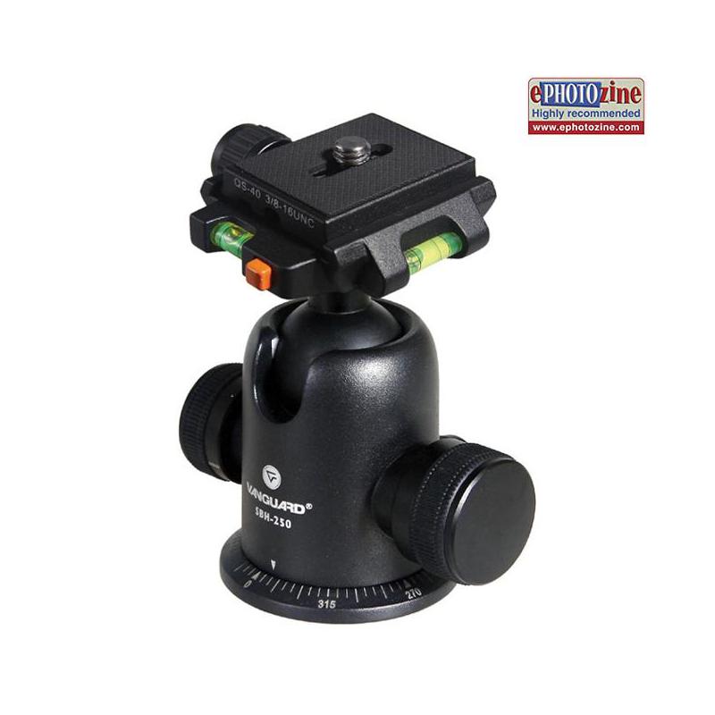 Vanguard Rótula de trípode esféricos SBH-250