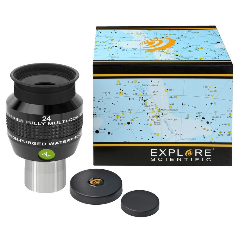 Explore Scientific Ocular 68º, Ar, 24 mm, 1,25"