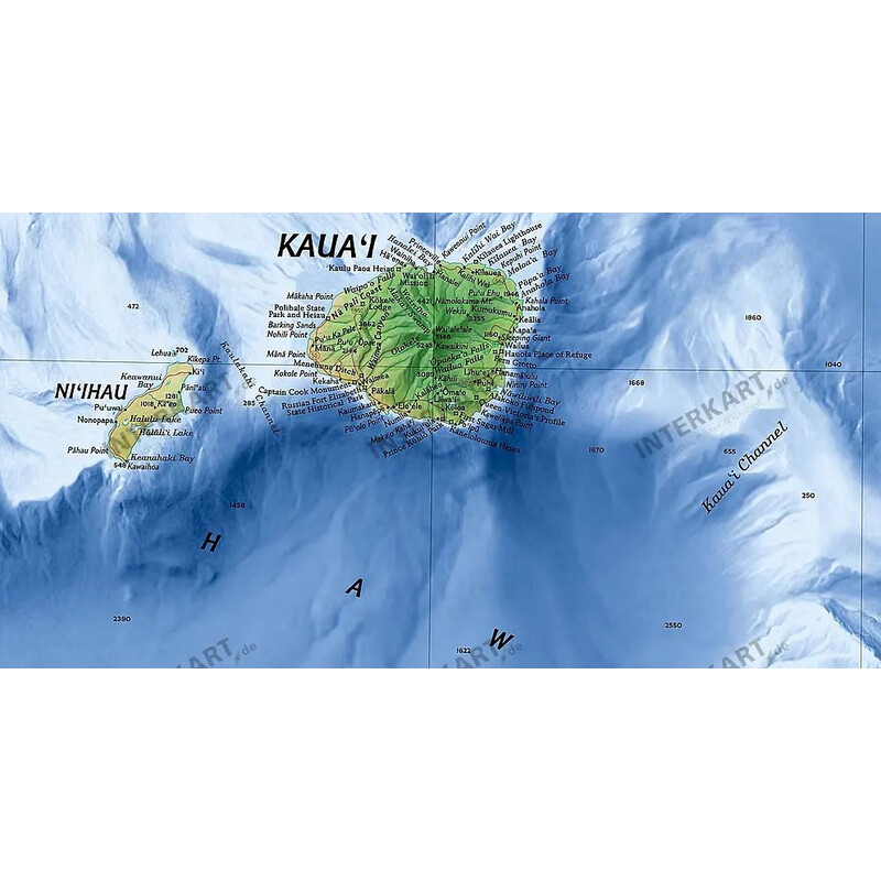 National Geographic Mapa Hawaii (89 x 58 cm)