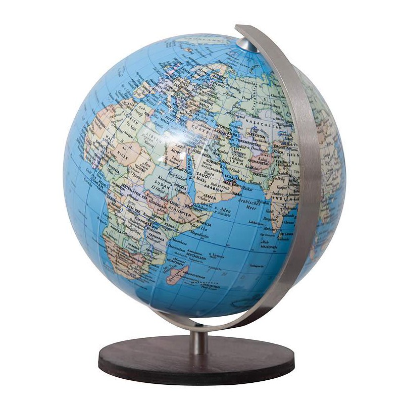 Columbus Mini globos terráqueos Duo (Holzfuß) 12cm