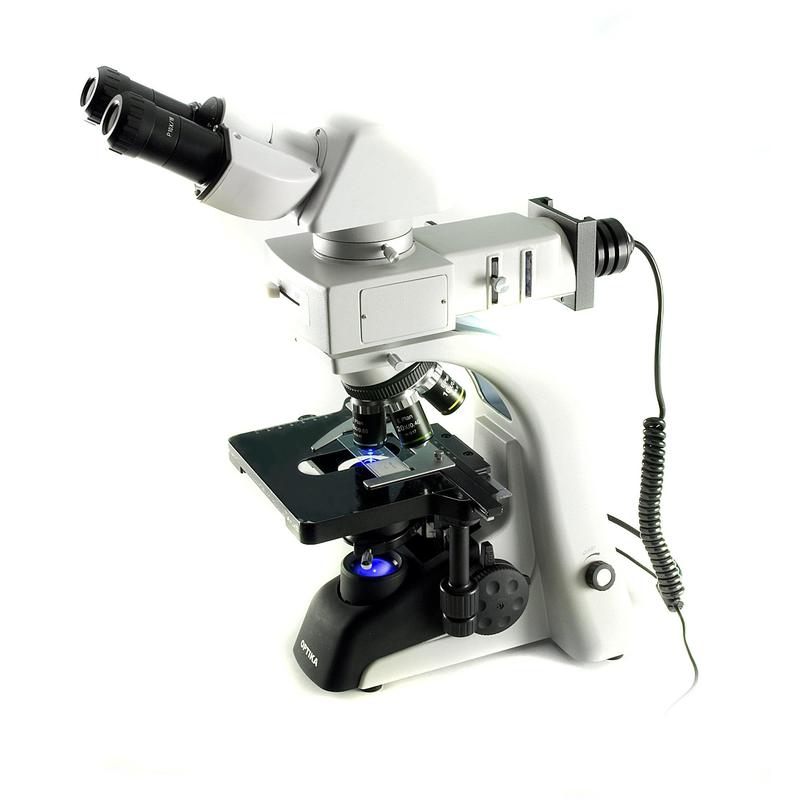 Optika Microscopio B 353LD1, trinocular, fluorescence,  X-LED