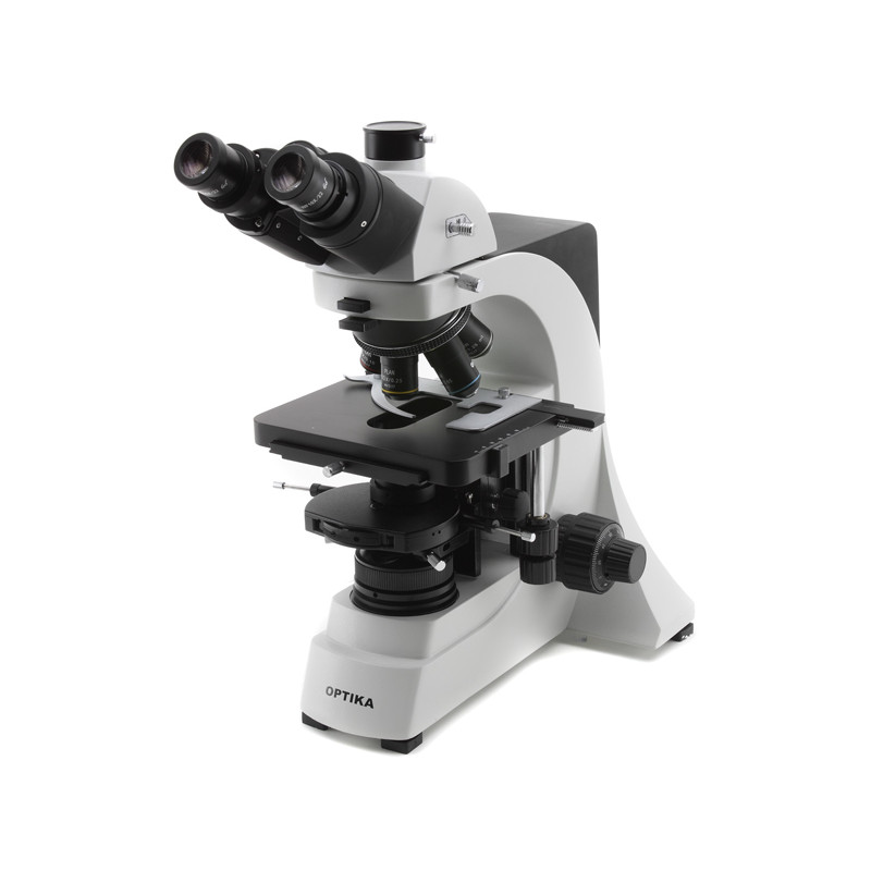 Optika Microscopio B-500Tiph, Trinocular, Contraste de fases, IOS plan, LED