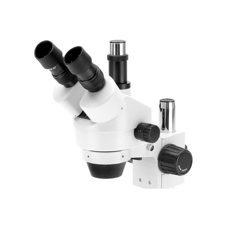 Optika Cabazal estereo microsopio Cabezal trinocular con zoom SZM-T, con oculares