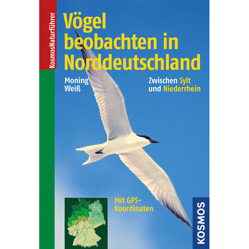 Kosmos Verlag Vögel beobachten in Norddeutschland (Observaciones ornitológicas en el Norte de Alemania), libro de la Editorial Kosmos