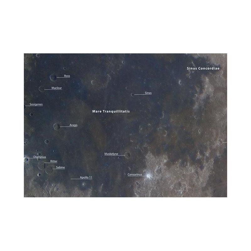 Oculum Verlag Póster de la Luna (en alemán)