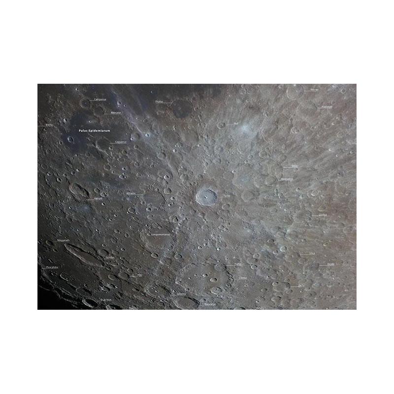Oculum Verlag Póster de la Luna (en alemán)