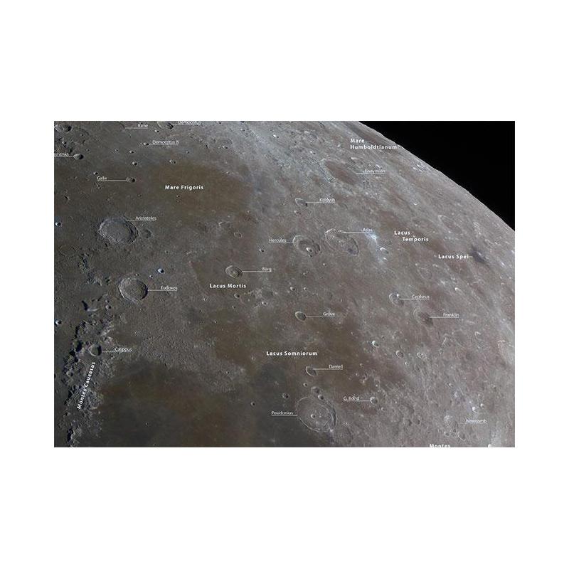 Oculum Verlag Póster de la Luna (en alemán)