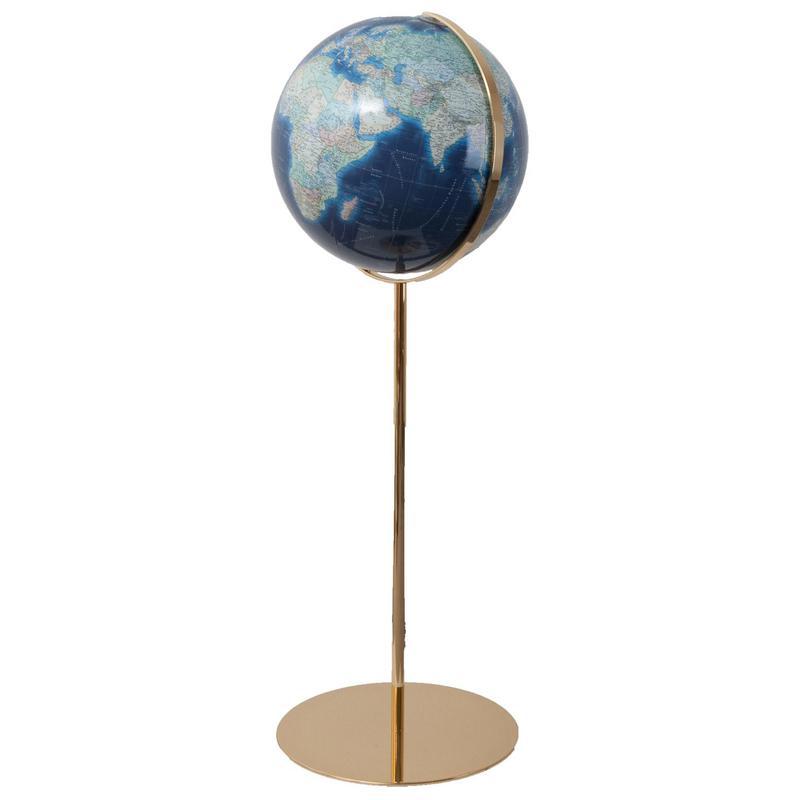 Columbus Globo terráqueo de soporte vertical Duo Azzurro T244089