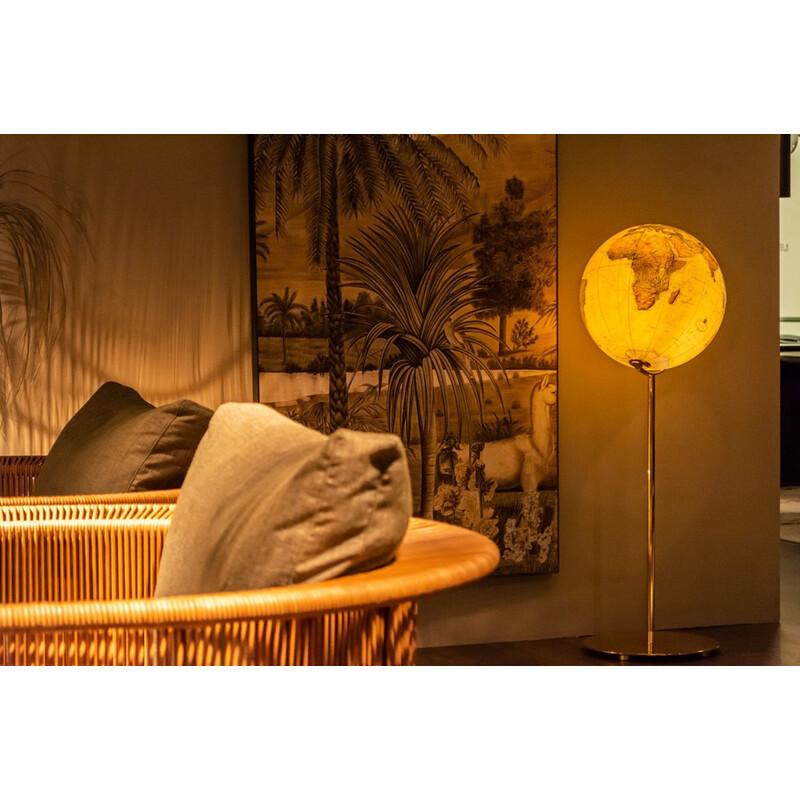 Columbus Royal Globo de pie de latón 40cm