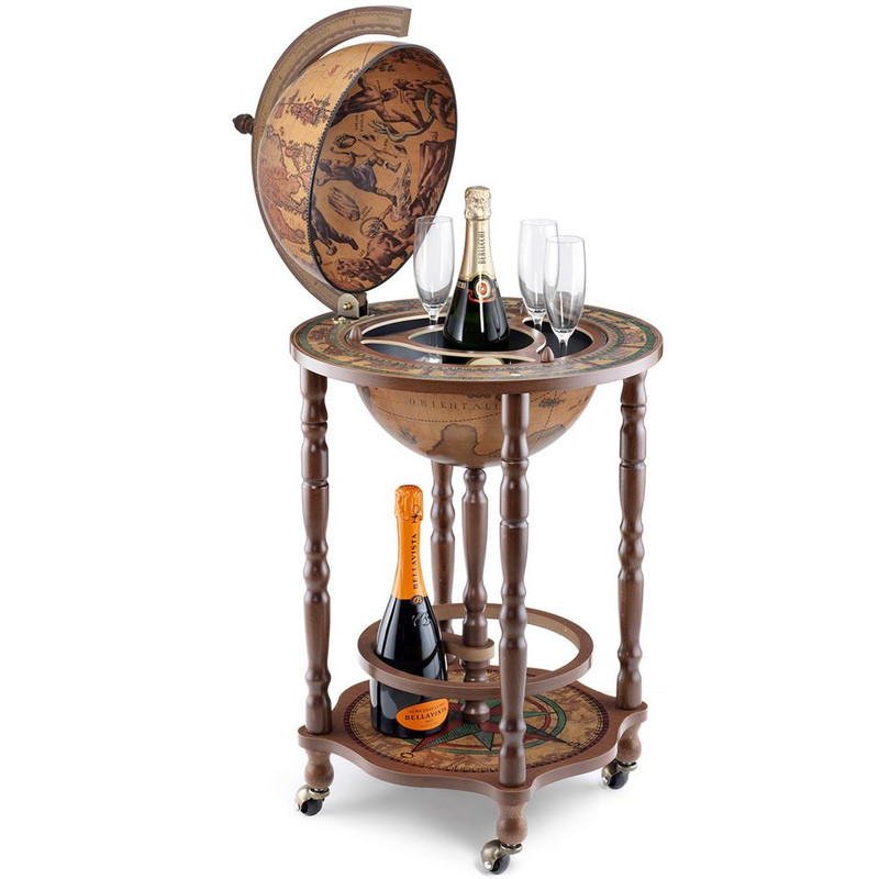 Zoffoli living Globo minibar Crono 33cm
