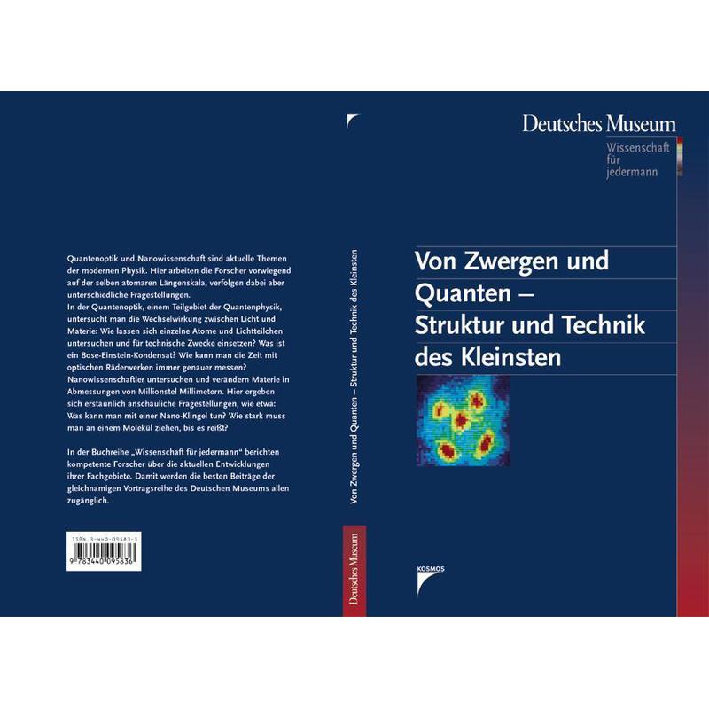 Kosmos Verlag Libro Von Zwergen und Quanten - Struktur und Technik des Kleinsten (De Enanos y  de Cuantos - Estructura y Técnica de lo Mínimo)