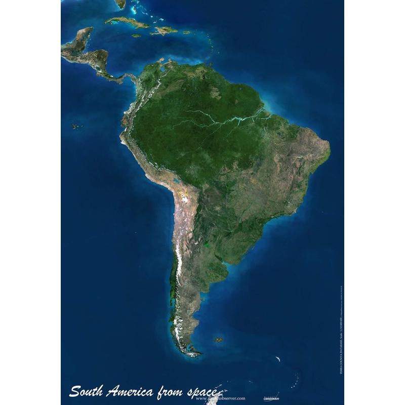 Planet Observer Mapa continental : Sudamérica