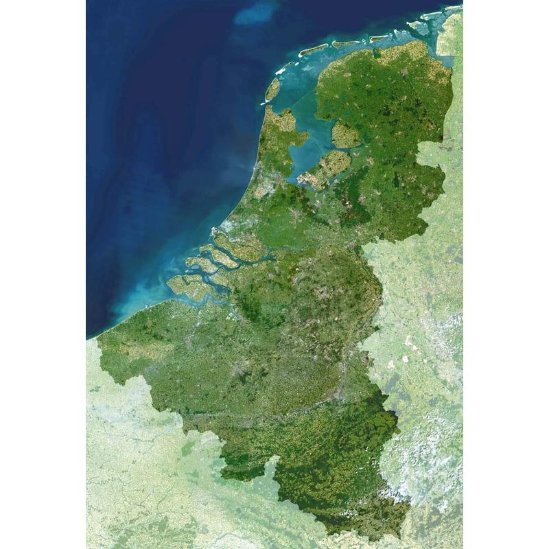 Planet Observer Mapa regional Benelux
