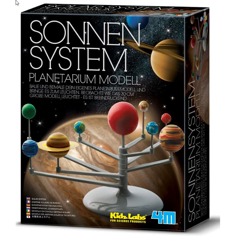 HCM Kinzel Kit de creación de un planetario del sistema solar iluminado de