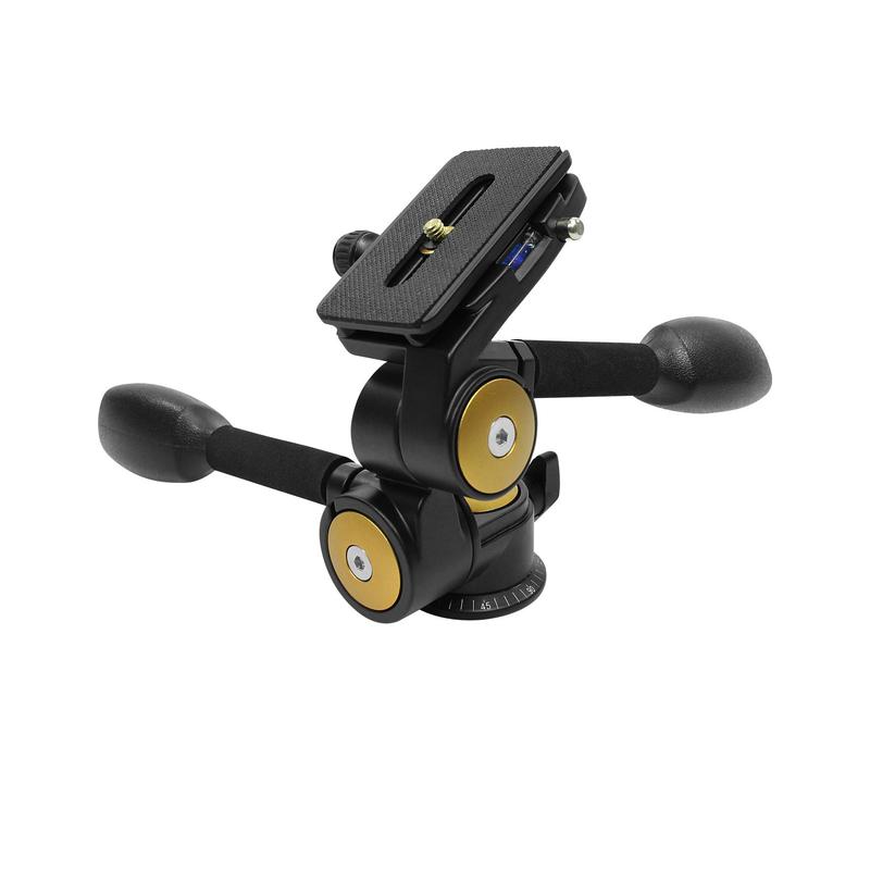 Omegon Rótula panorámica para trípodes 3d-cabezal PD80